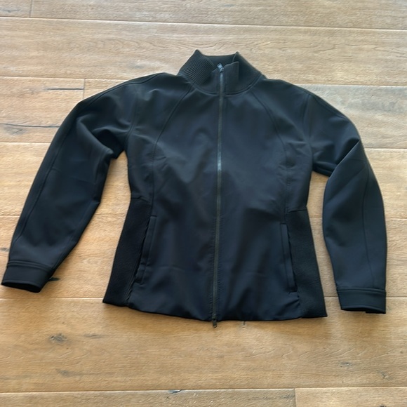 Athleta Jackets & Blazers - Athleta Poly and Knit Bomber Jacket